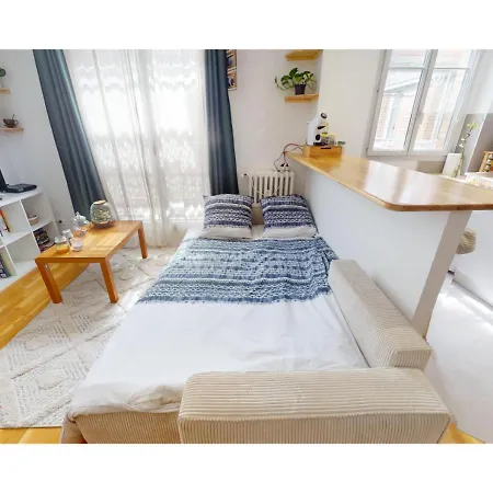 Lejlighed Joivy Bright & Cosy Flat Near The Eiffel Tower Paris